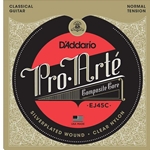 D'addario PRO-ARTE COMPOSITE NORMAL Tension - Classical EJ45C