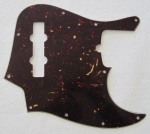 Fender Pickguard, Jazz Bass®, 10 Hole Mounting, 4-Ply, Tortoise Shell 0992157000