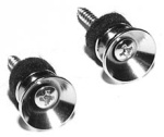 Peavey Set of 2 Chrome Strap Buttons 5080