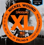 D'addario  D'Addario EXL140 Light Top Heavy/Bottom 8-String Electric Guitar Strings EXL140-8