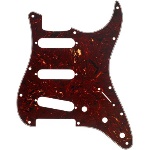 Fender 4-Ply Tortoise Shell 11-Hole Mount S/S/S Stratocaster® Pickguard 0992142000