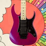 Ibanez RG550 Genesis Purple Neon Electric Guitar, Hardcase RG550-PN