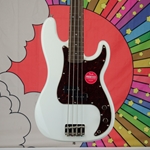 Squier Classic Vibe '60s Precision Bass 4-String Electric Bass Guitar, Olympic White 0374510505