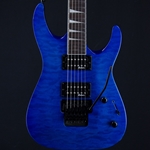 Jackson JS Series Dinky Arch Top JS32Q DKA Electric Guitar, Transparent Blue 2910113586