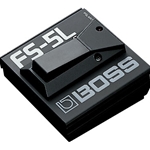 Boss  FS-5L (black) is a latch-type footswitch with an LED FS5L