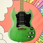 Epiphone Modern SG Classic Worn Electric Guitar, P-90s - Worn Inverness Green EGS9CWIGNH1