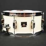 Tama 6.5" x 14" Superstar Classic Snare Drum in Lacquer Finish -  Satin Arctic Pearl (SAP) CLS1465SAP