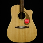 Fender Redondo Player Dreadnought Acoustic Electric Guitar, Walnut Fingerboard, Natural 0970713121