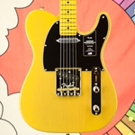 Fender American Professional II Telecaster, Maple Fingerboard, Butterscotch Blonde Electric Guitar 0113942750