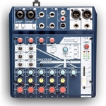 Soundcraft Notepad 8FX Small-format Analog Mixing Console with USB I/O and Lexicon Effects NOTEPAD8FX