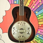 Gretsch G9240 Alligator Round-Neck, Mahogany Body Biscuit Cone Resonator Guitar, 2-Color Sunburst 2718013503