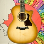 Taylor 514CE Urban Ironbark/Torrefied Sitka Acoustic Guitar w/Hard Case T514CE
