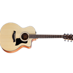 Taylor 114CE-S Sapele Grand Auditorium Acoustic - Electric Guitar, Gig Case