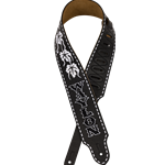 Fender Waylon Jennings Signature Strap, Black 0990650110