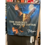 Used Takamine Store Display Banner ISS23614