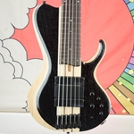 Ibanez Bass Workshop BTB866SC 6-string Bass Guitar - Weathered Black Low Gloss BTB866SCWKL