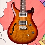 Prs Used PRS CE 24 Semi-Hollow Electric Guitar, 2019 - Present, - Dark Cherry Sunburst ISS25133