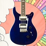 Prs Used PRS SE Standard 24 Electric Guitar - Trans Blue, Crarry Bag ISS25549