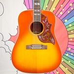 Epiphone Inspired By Gibson Hummingbird 12-String, Aged Cherry Sunburst Gloss IGMTHUM12ACHNH1