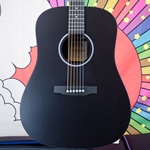 New Martin D-X1 Dreadnought Acoustic Guitar - Black SPDX1BLK