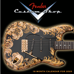 2025 Fender® Custom Shop Calendar 9190180000