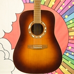 ART&lutherie Used Art & Luitherie Wild Cherry Acoustic Dreadnought w/ softshell case ISS26614