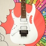 Used Ibanez JEMJRL Steve Vai Signature JEM Series 6-String Left Handed Electric Guitar ISS26809