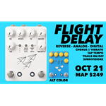 Jhs JHS Flight Delay Delay/ Chorus/ Vibrato Digital & Analog Effect Pedal FLIGHTDELAY