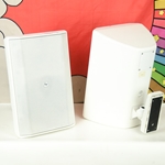 Ev Used (pair) EV EVID-S8.2T 2 way Wall Mount Speaker Enclosures, White ISS27176