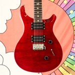 Prs MINT PRS Custom 24 SE Electric Guitar, Ruby, Limited Color w/bag ISS27349