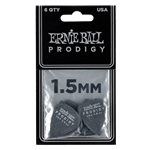 Ernie Ball 1.5mm Black Standard Prodigy Picks - 6 Pack P09199