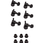 Fender Locking Stratocaster®/Telecaster® Staggered Tuning Machines (Black) (6) 0990818400