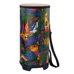 Remo KD0010-01 Kids Percussion Tubano Drum. Fabric Rain Forest 10" KD001001