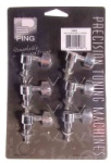 Ping 6 in line die cast tuning machine set P2652