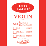 Super Sensitive 4/4 violin e string - medium SS2117