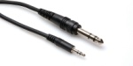 Hosa 3.5mm stereo to 1/4" stereo 5' long CMS105