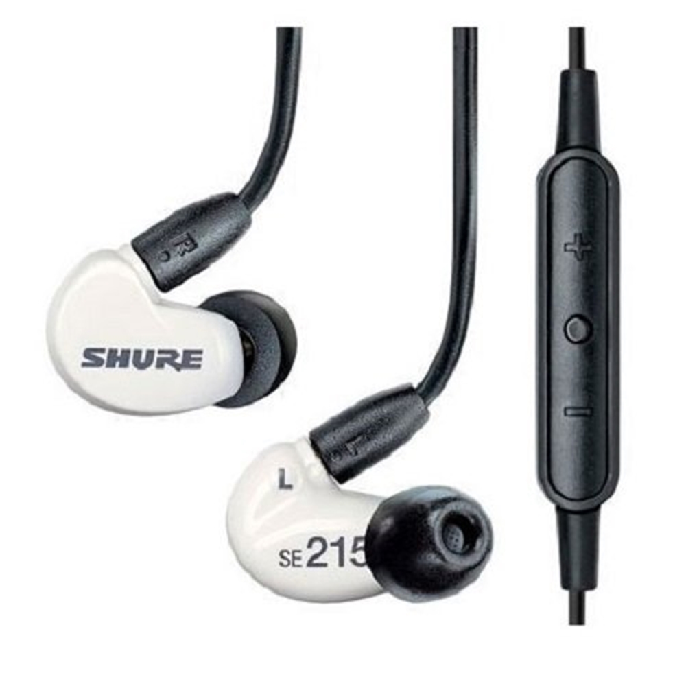 Uncle Ike's Music & Sound - Shure SE215SPE-W-UNI Earphones With