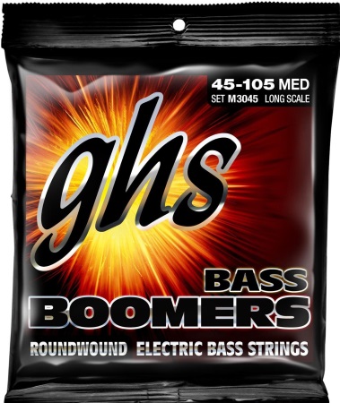 Ghs Bass Boomer Medium .045-.105 M3045