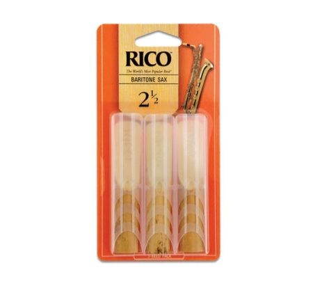 Rico Baritone Saxophone 3-Pack Reeds RLA03