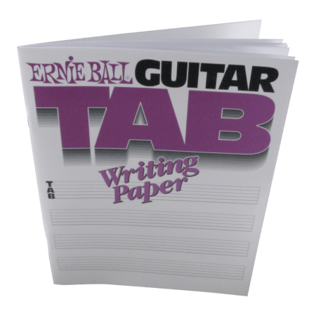 Ernie Ball Inc. - Guitar Tab Writing Paper P07021
