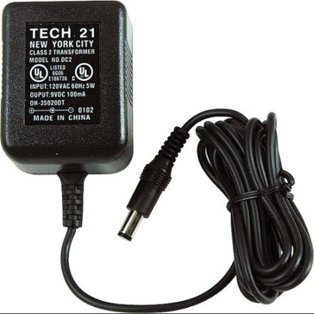 Tech 21 9 volt - 100ma AC Adapter DC2