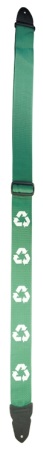 Lm LM PS3 Series 2" Nylon Guitar Strap - Go Green PS-4GG