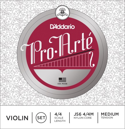 D'addario Pro Arte Medium Tension Strings for 4/4 Violin J5644M