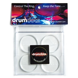 Drumdots 4-Pack w/ Case DD4PK