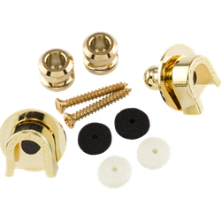 Fender "Schaller" Gold Strap Lock (strap locks only) 0022043049