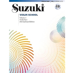 Alfred Suzuki Violin School  Violin Part Book & CD Volume 1 SB1WP