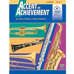 Alfred Accent on Achievement, Book 1 - Bb Clarinet 00-17084
