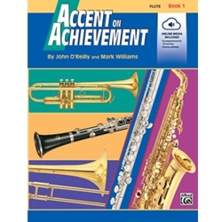 Alfred Accent on Achievement, Book 1 - Flute 00-17081