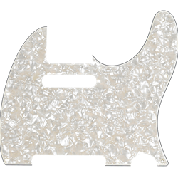 Fender Pickguard, Telecaster®, 8-Hole Mount, Aged White Pearl, 4-Ply 0992174000