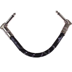 Fender 6" Patch Cables - Black Tweed 0990820046